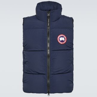 acheter du luxe Canada Goose Gilet polaire Lawrence en bleu