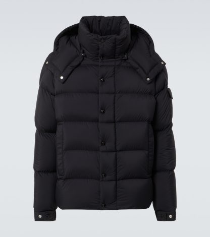 acheter du luxe Moncler Veste en duvet matelassée Vezere en noir