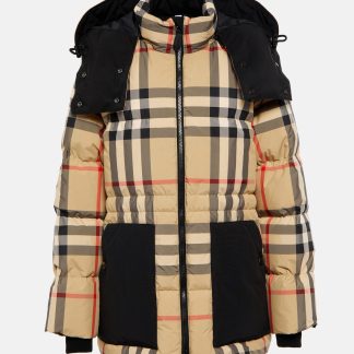 acheter un designer Burberry Archive Veste polaire à carreaux en beige