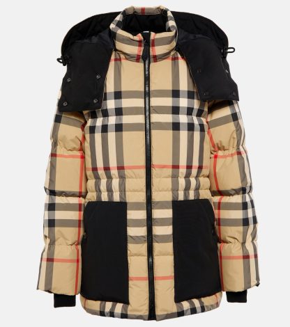 acheter un designer Burberry Archive Veste polaire à carreaux en beige