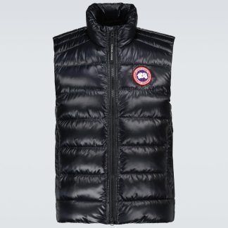 acheter un designer Canada Goose Gilet Crofton en nylon noir