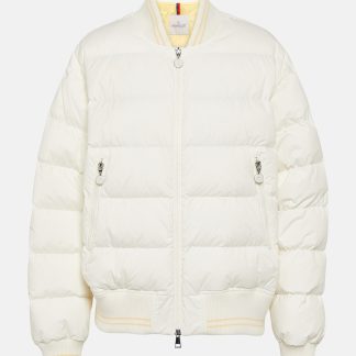 acheter un designer Moncler Veste bombardier en duvet Argo en blanc