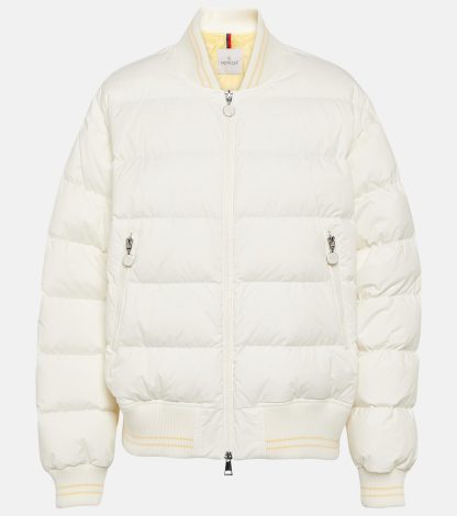 acheter un designer Moncler Veste bombardier en duvet Argo en blanc