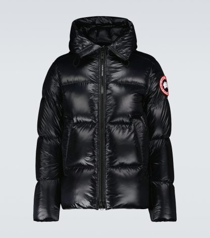 créateur de contrefaçons Canada Goose Doudoune Crofton en noir