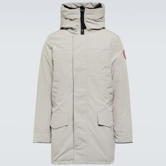 créateur de contrefaçons Canada Goose Parka en duvet Langford en beige