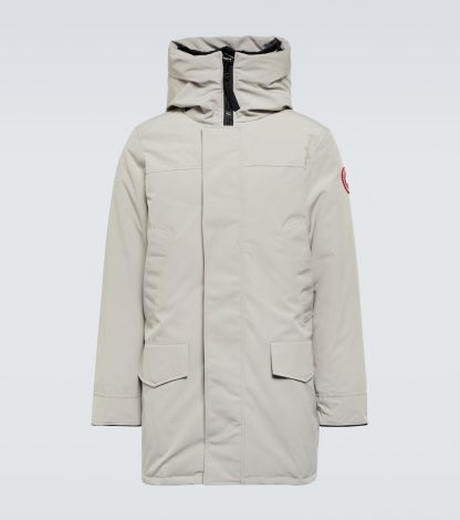 créateur de contrefaçons Canada Goose Parka en duvet Langford en beige