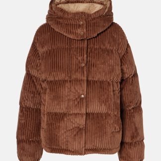 créateur de contrefaçons Moncler Doudoune Daos en velours côtelé