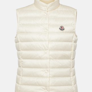 créateur de contrefaçons Moncler Gilet en duvet Liane en blanc