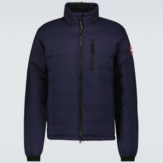 créateur de mode Canada Goose Doudoune Lodge en bleu