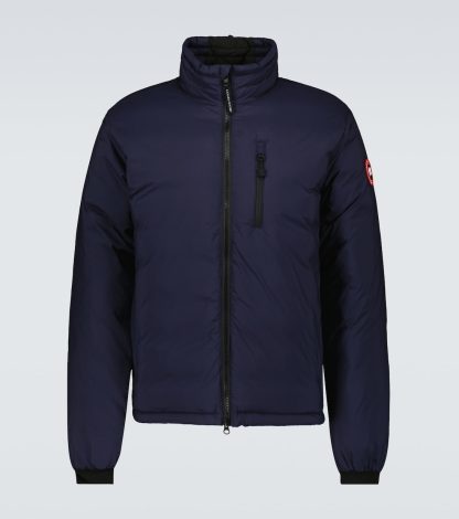 créateur de mode Canada Goose Doudoune Lodge en bleu