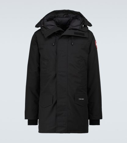 créateur de mode Canada Goose Veste parka à capuche Langford en noir