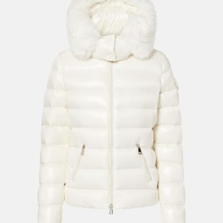 créateur de mode Moncler Doudoune Badyf bordée de cisaillement en blanc