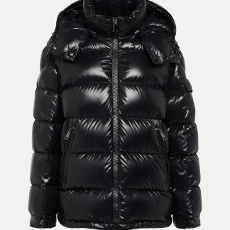 créateur de mode Moncler Doudoune Maire en noir