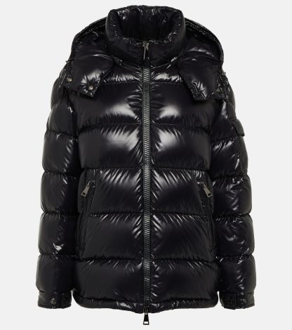 créateur de mode Moncler Doudoune Maire en noir