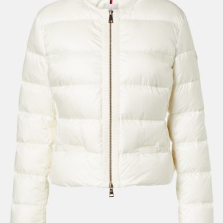 créateur de mode Moncler Doudoune croisée Laurine en blanc