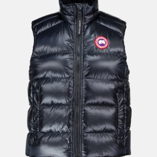 créateur en gros Canada Goose Gilet en duvet Cypress en noir