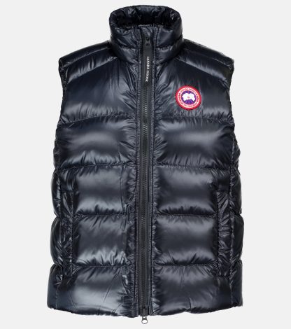 créateur en gros Canada Goose Gilet en duvet Cypress en noir