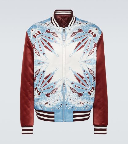 créateur en gros Gucci Blouson bombardier imprimé multicolore