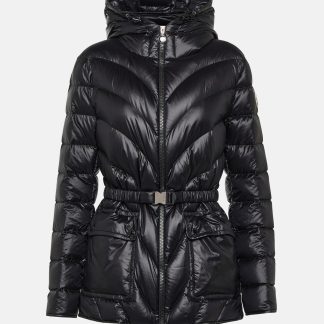 créateur en gros Moncler Parka en duvet matelassé Argenno en noir