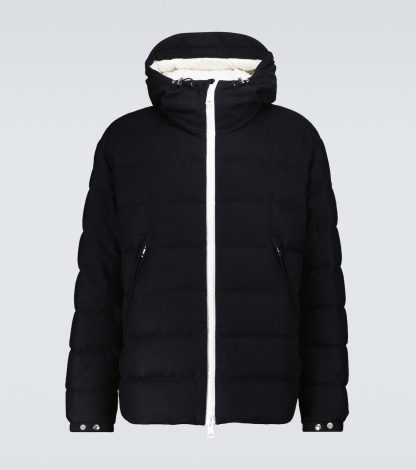 créateur en gros Moncler Veste en laine et duvet Vabb