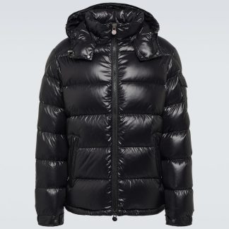 designer bon marché Moncler Doudoune Moncler Maya en noir