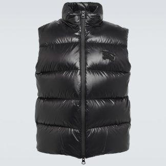 faux luxe Burberry Gilet matelassé noir