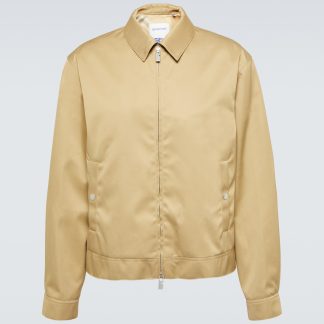 faux luxe Burberry Veste blouson technique en beige