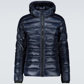 faux luxe Canada Goose Doudoune Crofton en bleu