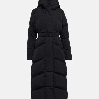 faux luxe Canada Goose Doudoune ceinturée Marlow en noir