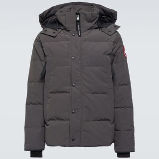 faux luxe Canada Goose Parka en duvet Wyndham en gris