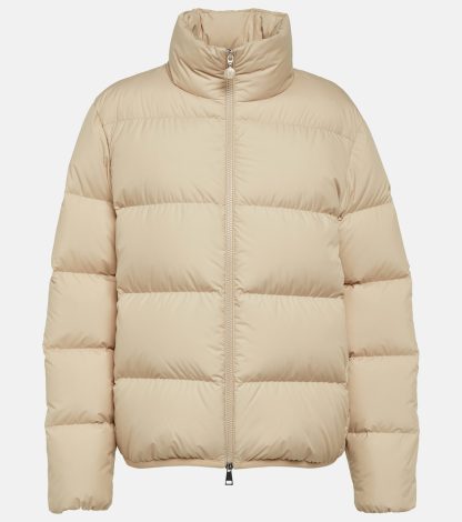 faux luxe Moncler Doudoune Abbadia en beige