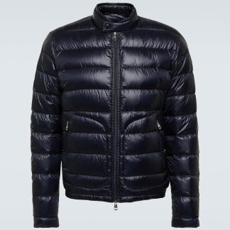 faux luxe Moncler Doudoune Acorus en bleu