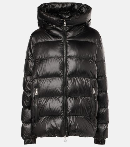 faux luxe Moncler Doudoune courte Biron en noir