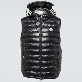 faux luxe Moncler Gilet en duvet Clai noir