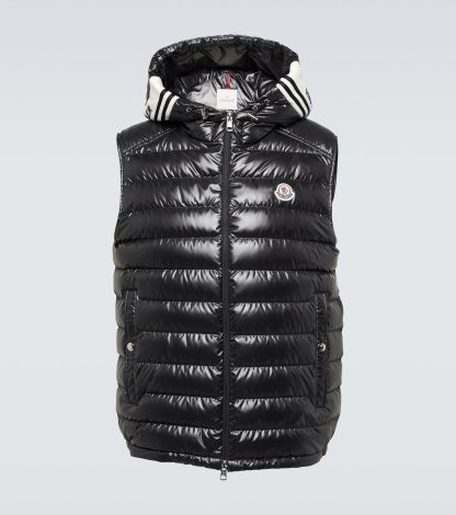 faux luxe Moncler Gilet en duvet Clai noir