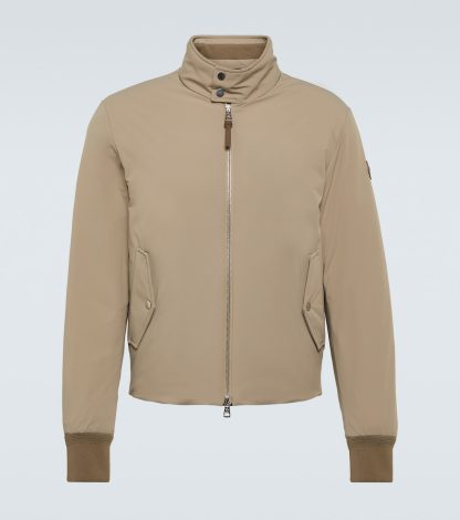 haute qualité luxe Moncler Doudoune Albergian en beige