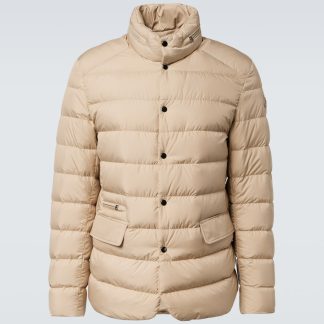 haute qualité luxe Moncler Veste Malinvern en beige