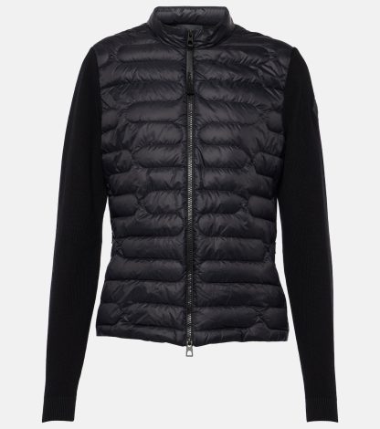 haute qualité luxe Moncler Veste en duvet noire