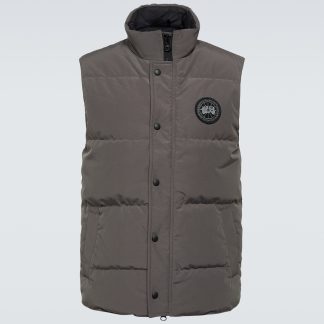 luxe bon marché Canada Goose Gilet en duvet Black Label Garson en gris