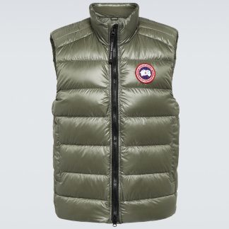 luxe bon marché Canada Goose Gilet en duvet Crofton en vert