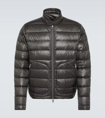 luxe bon marché Moncler Doudoune Acorus en gris