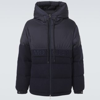 luxe bon marché Moncler Doudoune en laine Andres