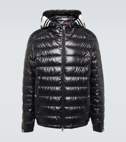 luxe bon marché Moncler Veste en duvet noire