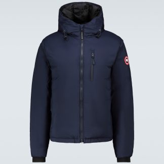 mode luxe Canada Goose Doudoune Lodge Hoody en bleu