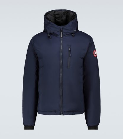 mode luxe Canada Goose Doudoune Lodge Hoody en bleu