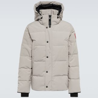 mode luxe Canada Goose Doudoune Wyndham en gris