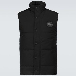 mode luxe Canada Goose Gilet en duvet Black Label Garson en noir