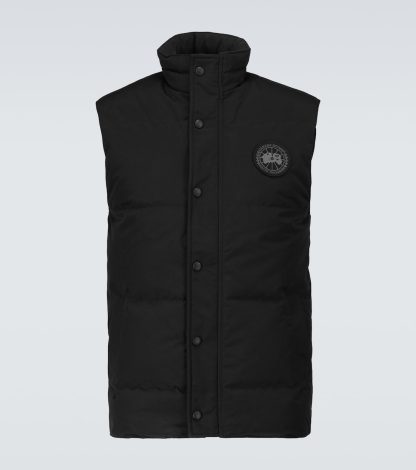 mode luxe Canada Goose Gilet en duvet Black Label Garson en noir