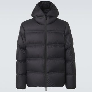 mode luxe Moncler Doudoune matelassée Masac en noir