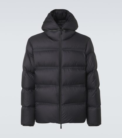 mode luxe Moncler Doudoune matelassée Masac en noir